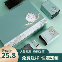 Biluochun tea gift box empty box Longjing tea Xinyang Maojian gift box empty box Green tea packaging box empty gift box