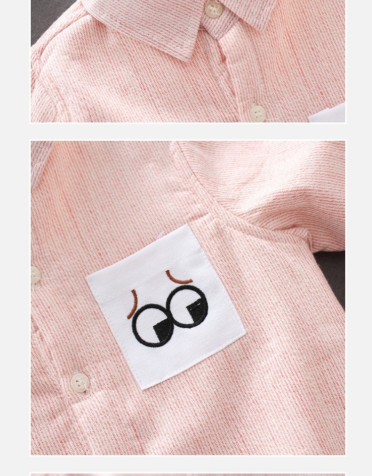 Áo sơ mi bé trai cotton dài tay mùa thu đông váy đầm trẻ em 13 tuổi