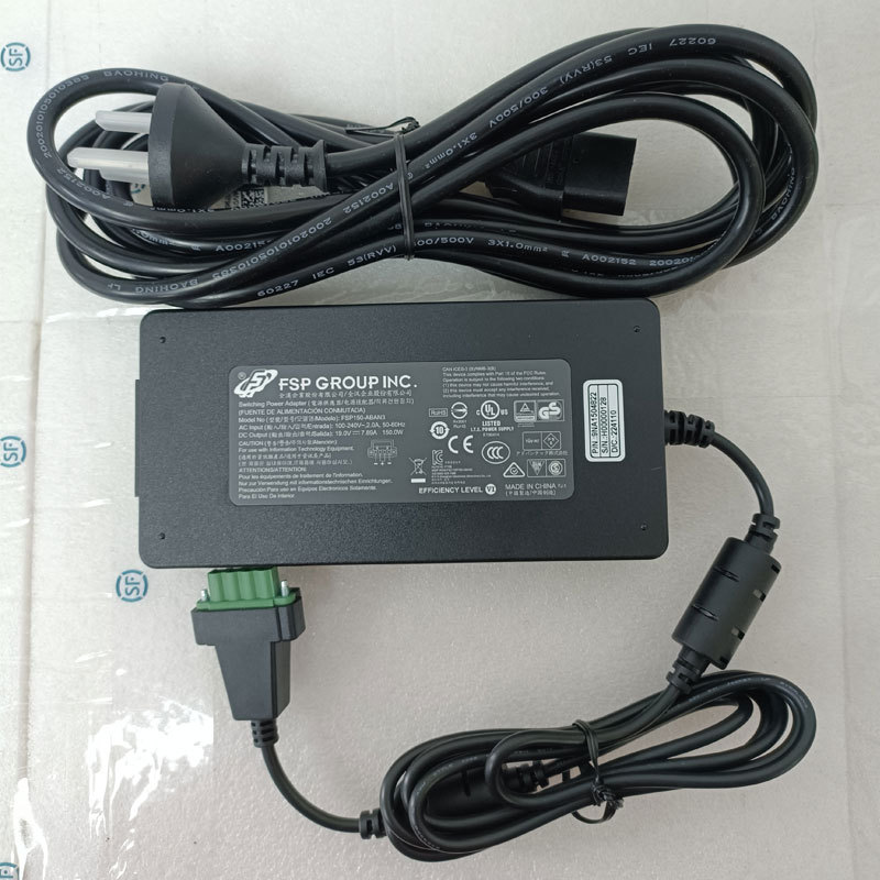 Advantech Industrial Computer Power Supply 150W Adapter 4-Pin Terminal 19V-7.89A Quanhan Fsp150-Aban3