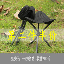Folding stool portable outdoor folding chair train small stool home Mazar mini bench art painting chair