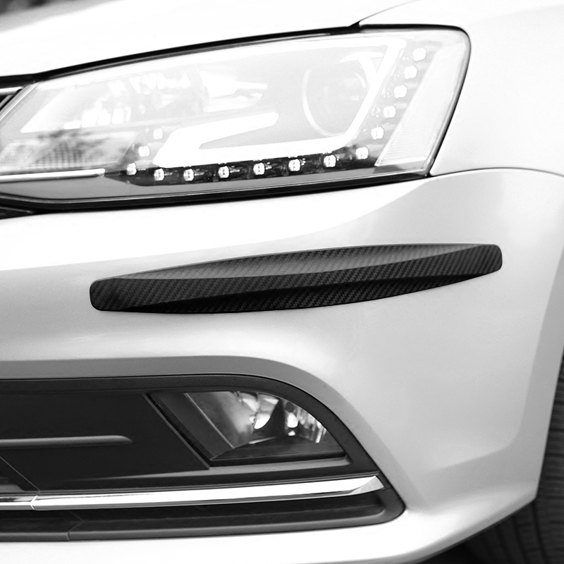 Car front and rear bumper anti-collision strips rear anti-scratch rubber strip body scratches anti-scratch decorative protection stickers