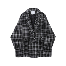 CIVICERA small fragrance style subcoat female autumn winter 2022 new loose thickened with large cloisters