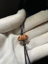 Wild dragon pattern peach core carved integrated vajra can be used as a cloud back harness and other literary accessories bracelet handheld neck hanging