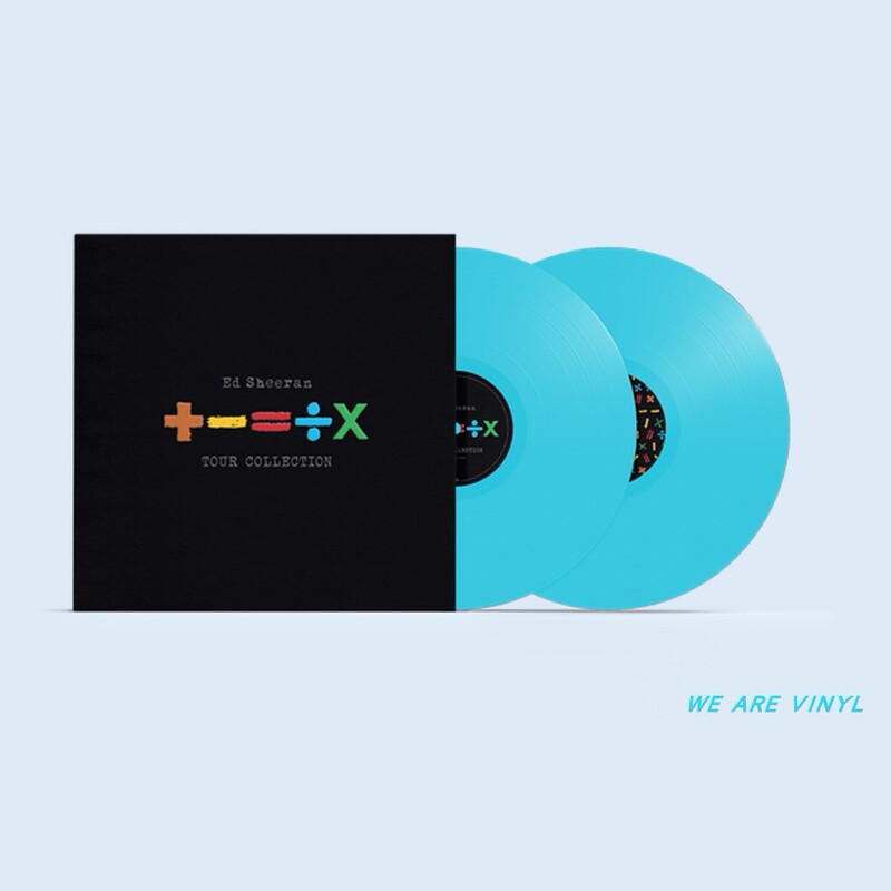 In Stock: Ed Sheeran +-=÷× Tour Selection Blue Vinyl 2Lp