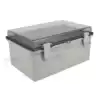 Transparent cover 190*290*140 Waterproof ABS plastic distribution box glue filling waterproof lock hinge new material