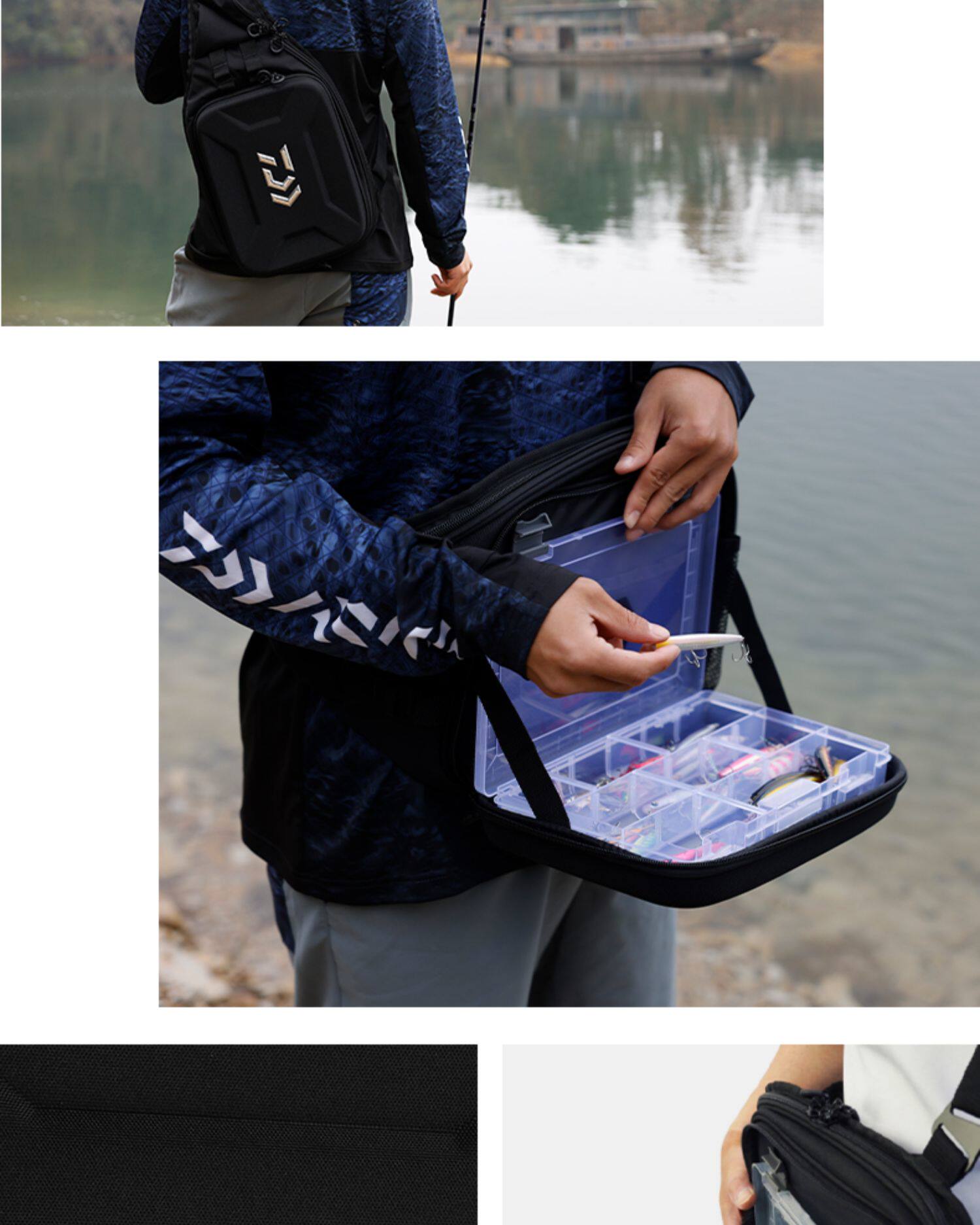 Daiwa da yiwa 22 новый азия версия дорога азии пакета рыбалка рюкзак сумка карман мобильный телефон в кармане 