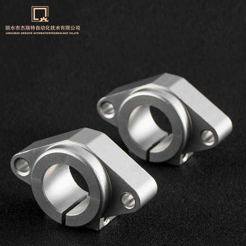 Optical axis fixed seat support seat aluminum bracket horizontal diamond-type horizontal fixed seat guide rod seat SHF16 20 25 30