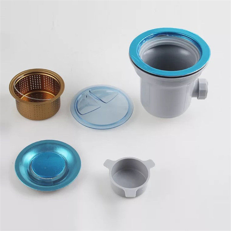 Korean Korean - style super - large sewer stainless steel sink sink 185mm caliber wash basket cradle cage accessories