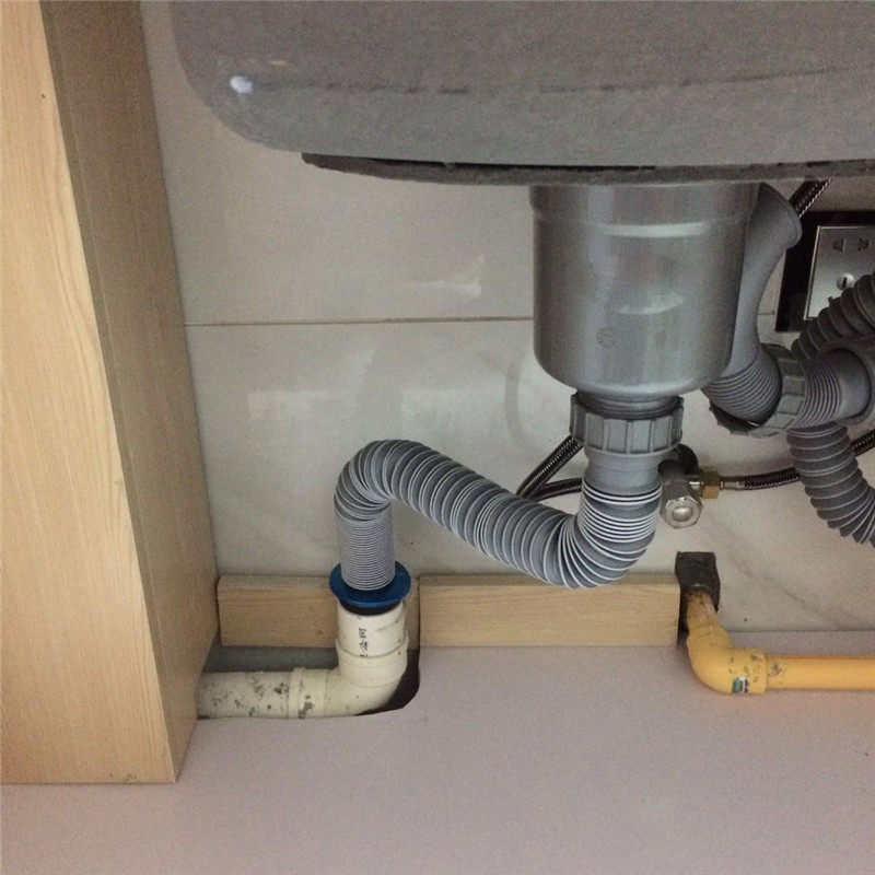 Vegetable Wash Basin Single Sink Sewer Pipe Pool Downpipe Pool Drain Pipe Connection Pipe Deodorant Sewer Drain Accessories