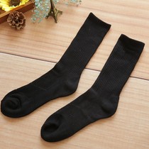Men and women Pure Pink Midbarrel Socks Mens Towels Bottom High Bunch Socks Lady Riding Running Compression Socks Daily Casual Socks