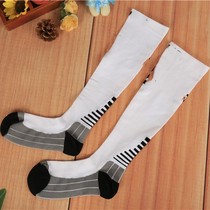 Men and womens long cylinder socks Sports Fitness Compression Socks Bike Riding Marathon Running Socks Shockproof Decompression Microflawless
