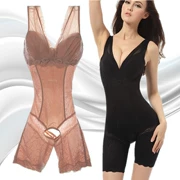 Tingmei section phần mỏng với áo ngực corset bó sát đồ lót giảm béo corset bụng eo quần áo sau sinh