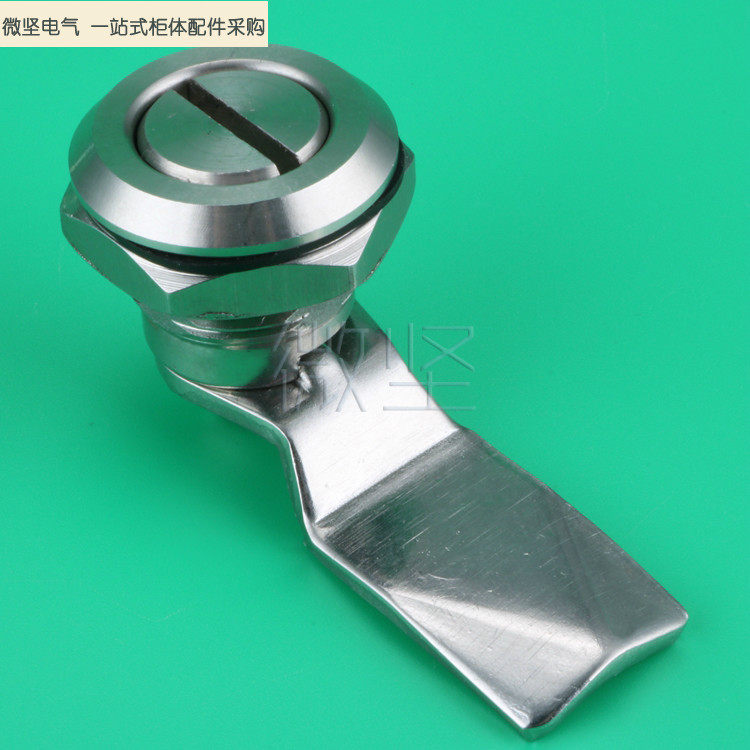 微坚 MS705不锈钢圆柱锁 工业机械设备机箱柜门锁 配电箱锁-阿里巴巴