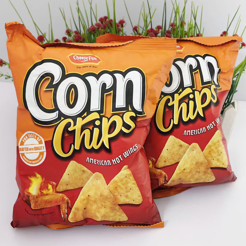 Kadoli Corn Chips American Spicy Wing Flavor 80g 5 Packs Casual Ready-To-Eat Puffed Food Potato Chips Dormitory Snacks