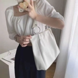 Модная демисезонная сумка через плечо, подходит для студента