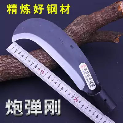Camping fishing manganese steel firewood knife Outdoor firewood knife Handmade knife tree cutting bamboo machete hook sickle farm wood knife