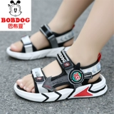 Нескользящие сандалии для мальчиков, летняя детская пляжная обувь, мягкая подошва, подходит для подростков