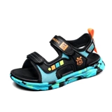 Нескользящие сандалии для мальчиков, летняя детская пляжная обувь, мягкая подошва, подходит для подростков