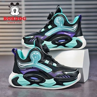 0041 Черная фиолетовая [кожаная лапша] Вращающаяся пряжка