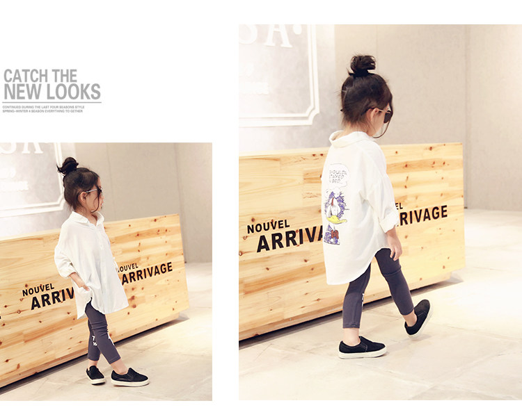 Chemise fille à manche longue - Ref 2086394 Image 5