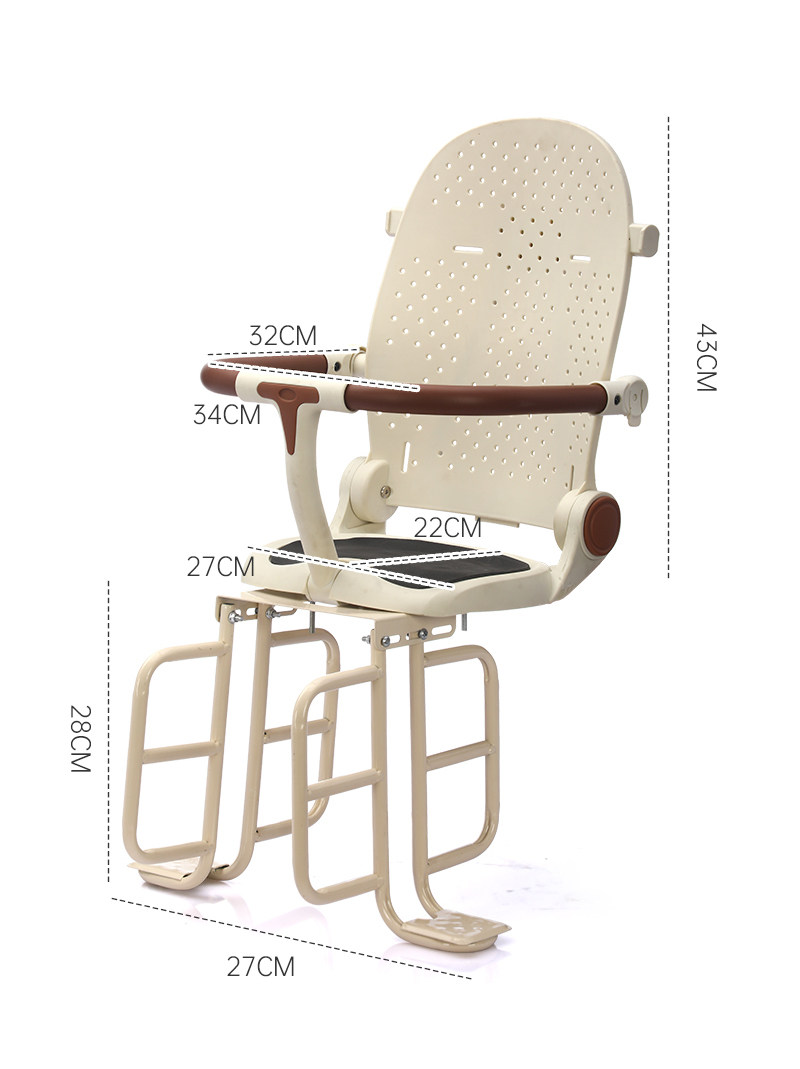 детское сидение для велосипеда 自行车后置儿童座椅山地自行车后置宝宝座椅折叠车婴儿后座垫通用