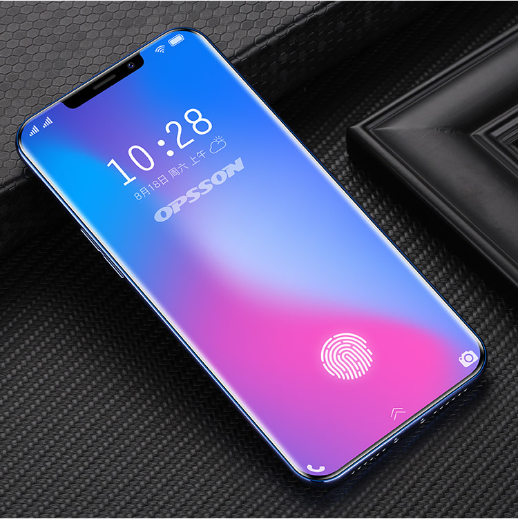 bangs Full màn hình 4G thông minh một sinh viên đầy đủ Netcom Telecom điện thoại di động màn hình lớn vân tay để mở khóa HONZU - Điện thoại di động điện thoại vivo y11