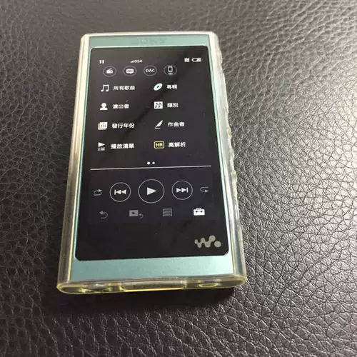 Подходит для Sony A55 защитный рукав Sony NW-A55 A56 A57 Прозрачная мягкая оболочка защитная рукав силиконовый рукав