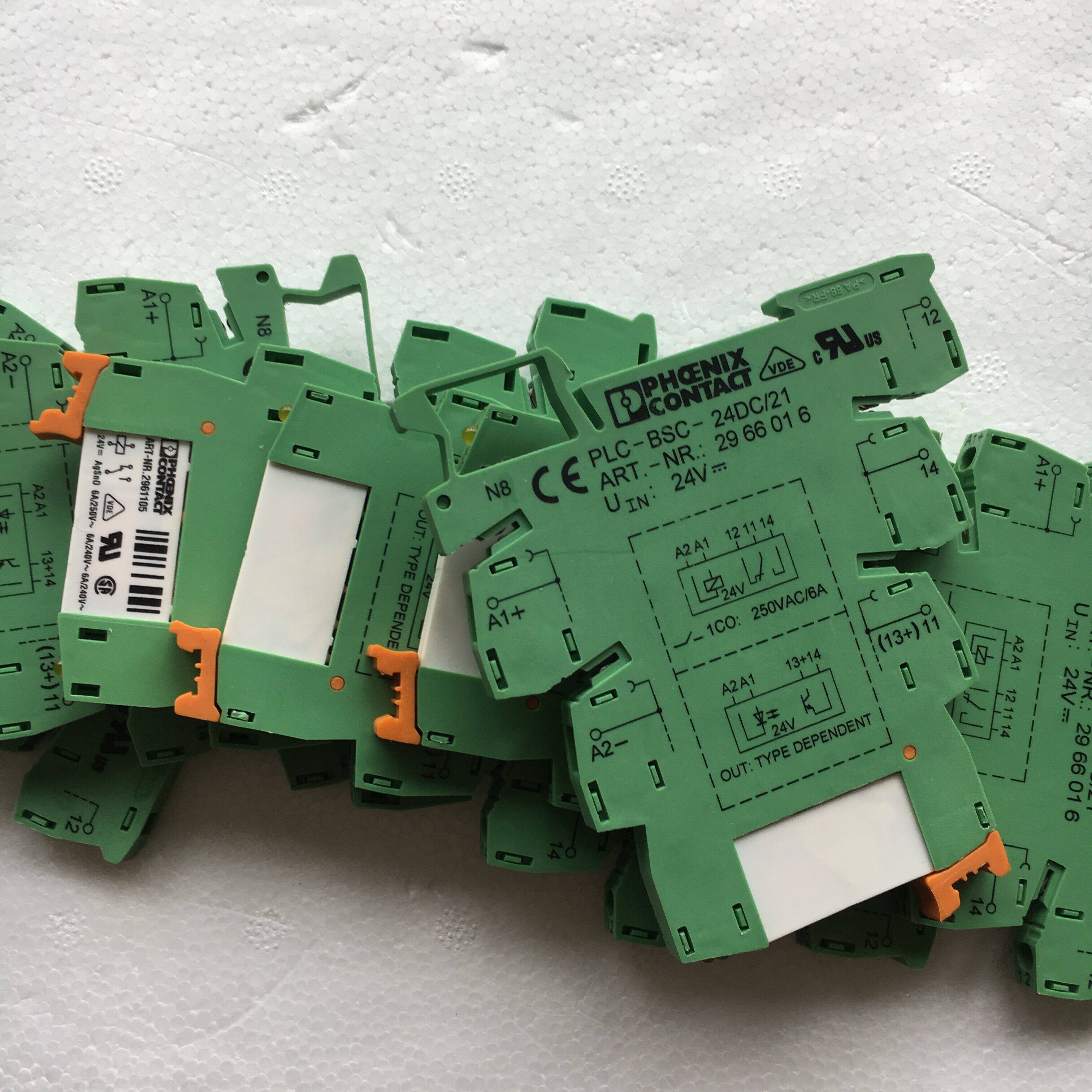 Phoenix relay 2961105 2966058 2966058 PLC-RSC-24DC 21 PLC-BSC-24DC 1
