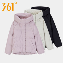 361 Degree Womens 2020 winter Korean trend short down jacket 361 warm fashion thick windproof bread suit