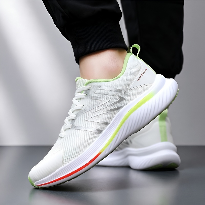 [Hot Sale] Spring and Autumn New Carbon Plate Running Shoes, Sports Shoes with Shock Absorption, Rebound, Breathability, and Ultra-Lightweight Design for Men and Women