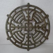 Old Curtain Drawer Curtain Large Steam Boiler Accessories Folk nostalgia Favorite Film Prop