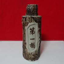 Wine bottle collection ornaments tree trunk shape wine bottle special shaped bottle art ceramics Xinjiang wine bottle rare physical photos
