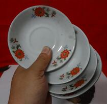 Jingdezhen printed old dish of the 70s home - made small dish dip sauce dumpling disc physical price