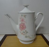 Old teapot 80 s Handan two porcelain export printing pot folk custom old home nostalgic collection special price