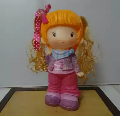 Creative money tank resin cute girl change can piggy bank piggy bank birthday gift desktop ornaments used photo