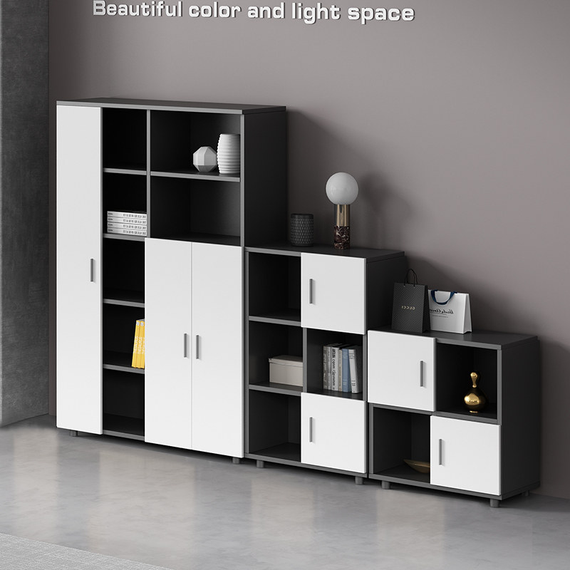 Office file cabinet low cabinet storage cabinet file data cabinet wooden with lock cabinet subsidiary office cabinet table side cabinet