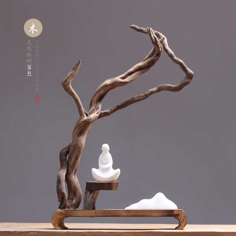 Natural Wood Carving Arts Of Chinese Wood Ornaments Retro