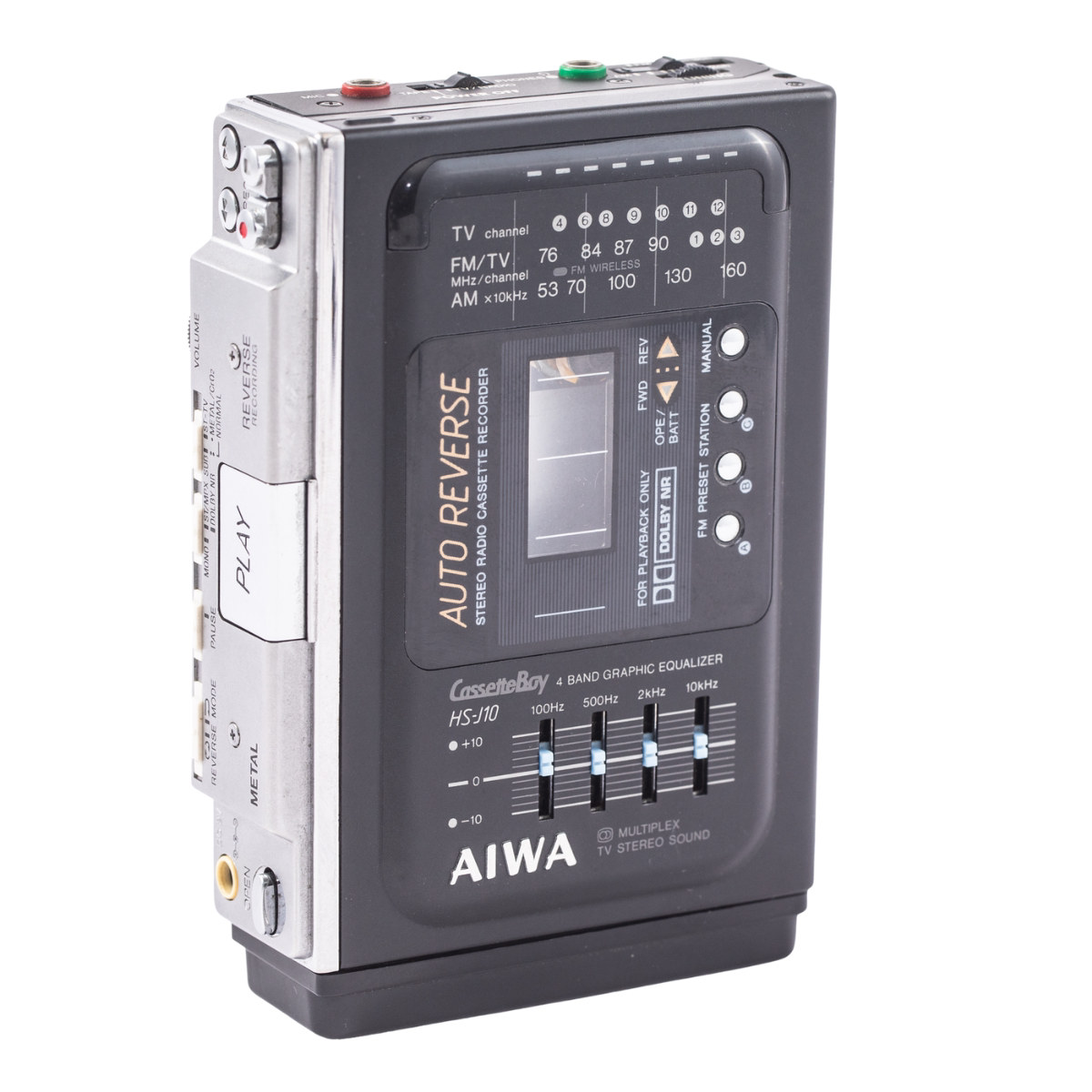 Japan's direct mining of AIWA R10 Aihua tapes with body listening to recordings Walkman stereo retro