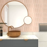 Кухонный туалет балкон -керамический мозаичный туалетный туалетный стена, столовая ресторан, арт -плитка инопланетянин белый