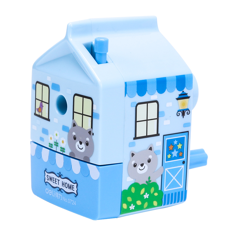 Deli pencil sharpener Hand pencil sharpener Primary school student pencil sharpener Student pencil sharpener Small portable planer