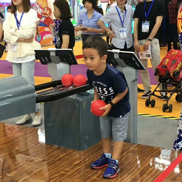 Mini bowling equipment bowling equipment bowling parent - child bowling ball 12 cm diameter small bowling ball