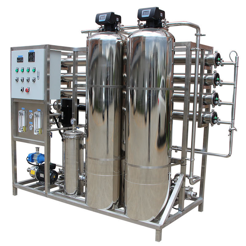 2 tons of RO 1 automatic reverse osmosis commercial water purification equipment for direct drinking water purification equipment