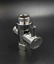 Full four-point copper water separator size flower tee