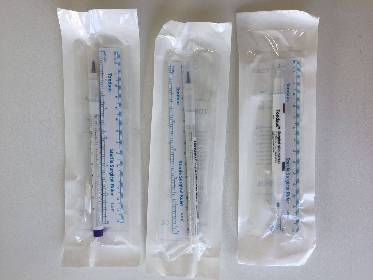 Disposable use of medical notation pen Sterile Skin Mark Pen 1 0 0 5 15