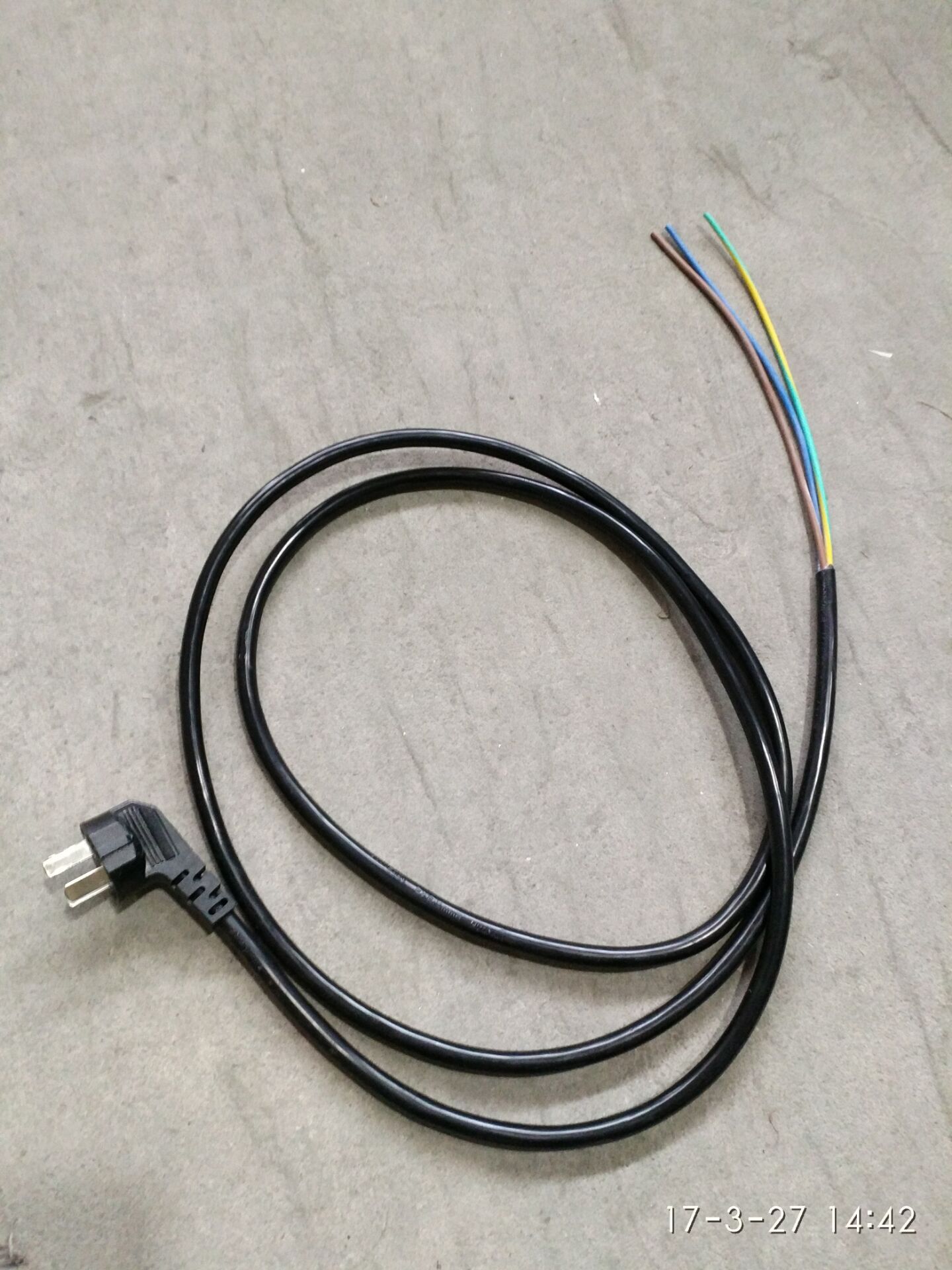 上海申安LDZX-50KBS立式压力蒸汽灭菌器医用高压消毒锅配件电源线