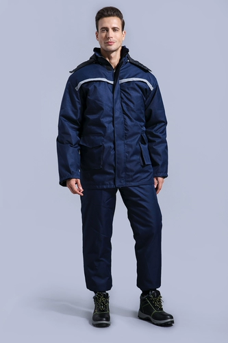 Раздельный защищающий от холода комплект, комбинезон, водонепроницаемые удерживающие тепло защищающие от холода зимние штаны