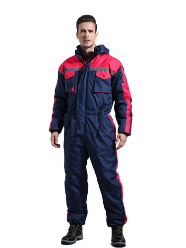 Удерживающий тепло водонепроницаемый зимний рабочий пуховик с пухом, увеличенная толщина