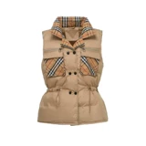 Демисезонный жилет без рукавов с пухом для отдыха, коллекция 2021, в корейском стиле, облегающий крой