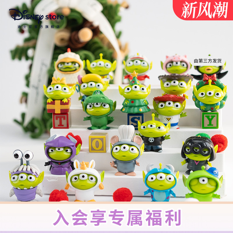 Disney Official Toy Story Three-Eyed Alien Christmas Countdown Calendar Collectible Figurine Christmas Disney Official Toy Story Three-Eyed Alien Christmas Countdown Calendar Collectible Figurine Christmas
