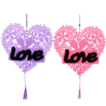 Tanabata shop decoration love love love felt pendant Net Red jewelry store ceiling hanging decoration creative decoration Valentines Day